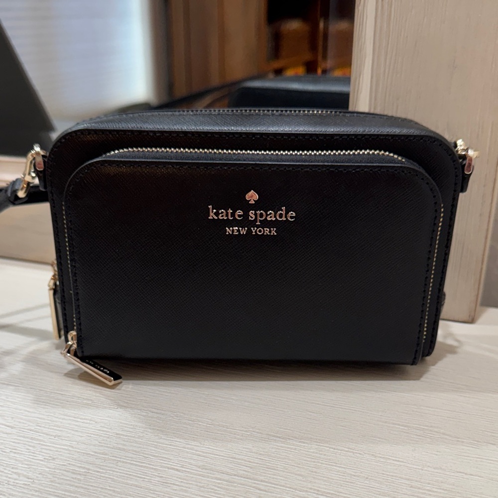 Kate Spade Dual Zip around Crossbody Bag